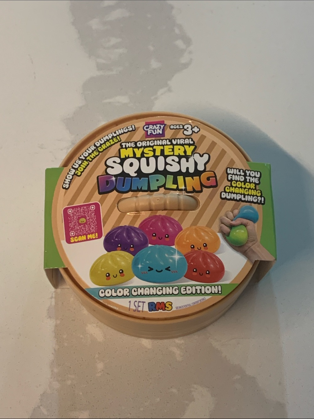 RMS Mystery Squishy Dumpling - Color Changing Edition (Multicolor) SEALED